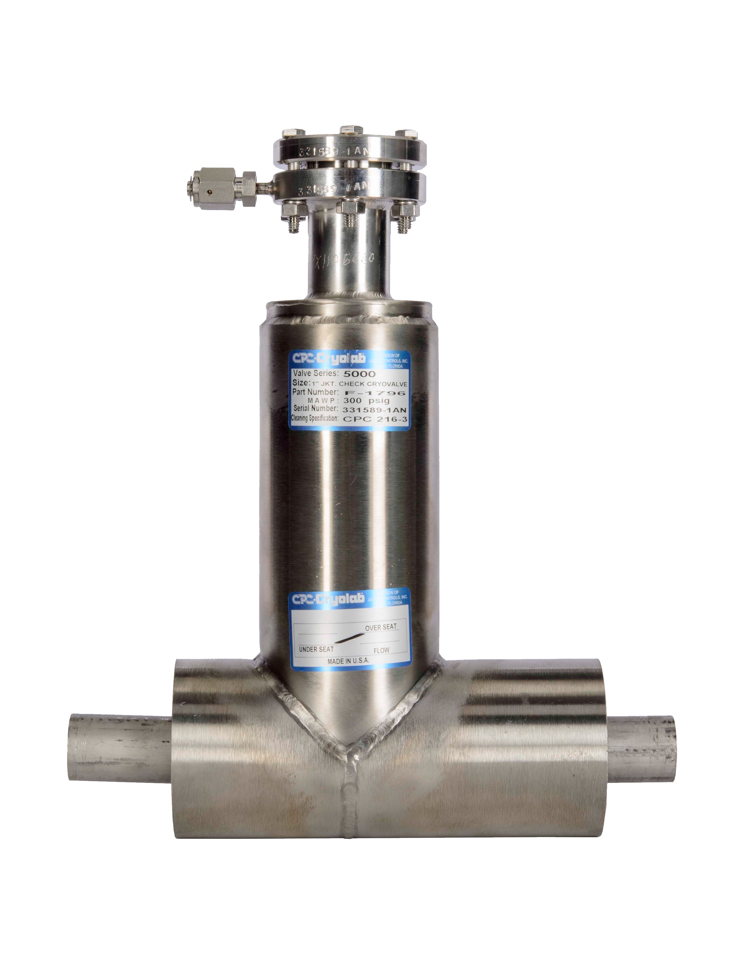 Vacuum Jacketed Check